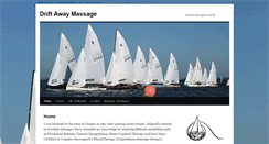 Desktop Screenshot of drift-away-massage.com